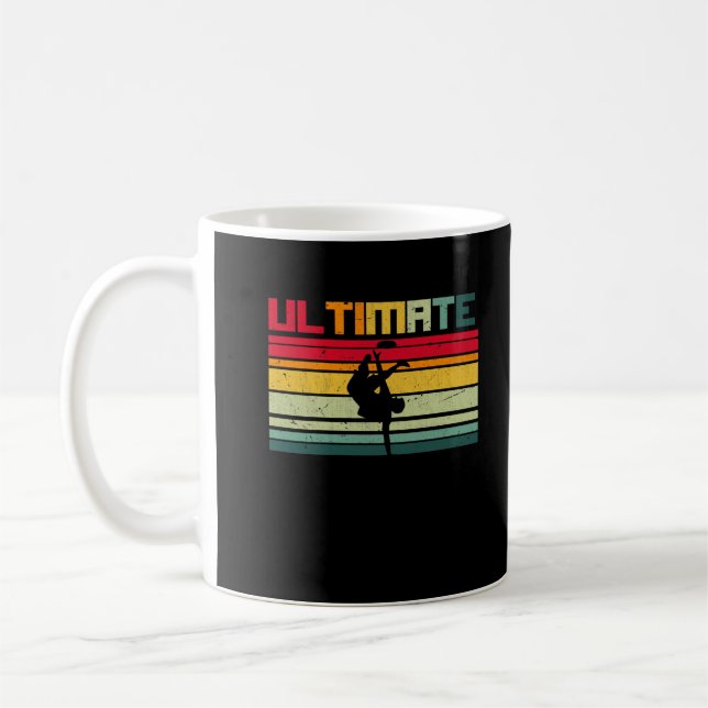 Ultimate Frisbee Disk Golf Freestyle Kaffeetasse (Links)
