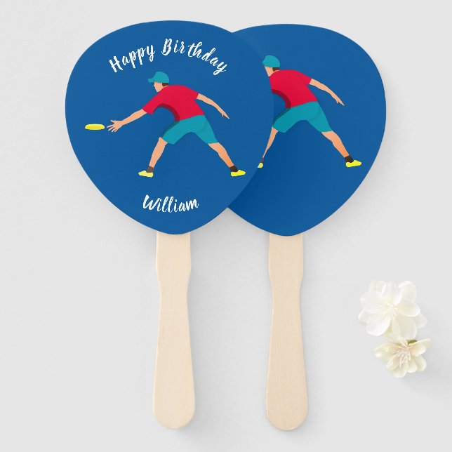 Ultimate Frisbee Fächer (Vorne und Hinten)