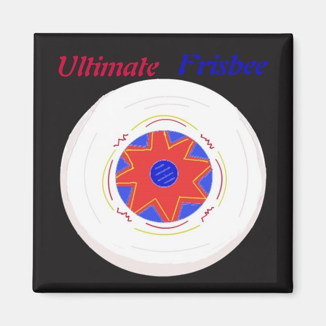 Ultimate Frisbee Magnet (Vorne)