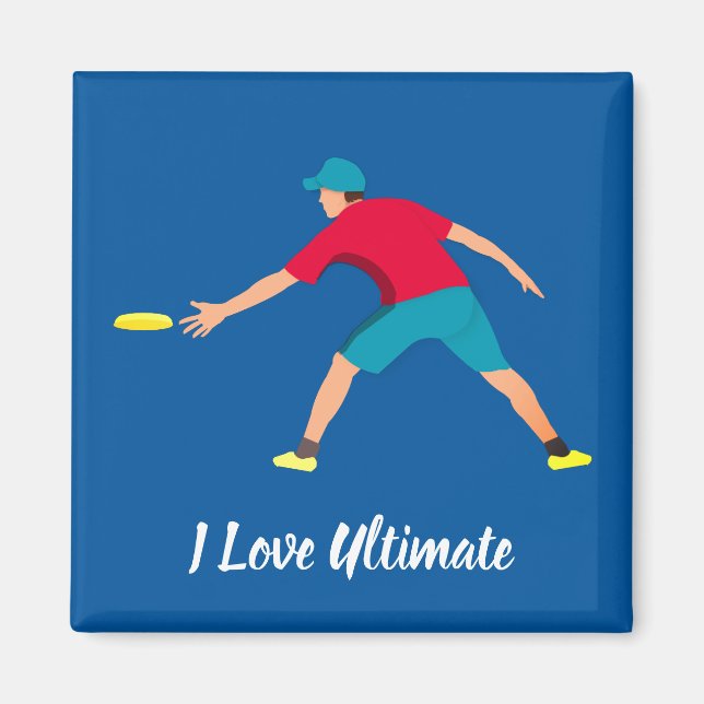 Ultimate Frisbee Magnet (Vorne)