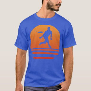 Ultimate Frisbee Retro Sun Sunset T-Shirt