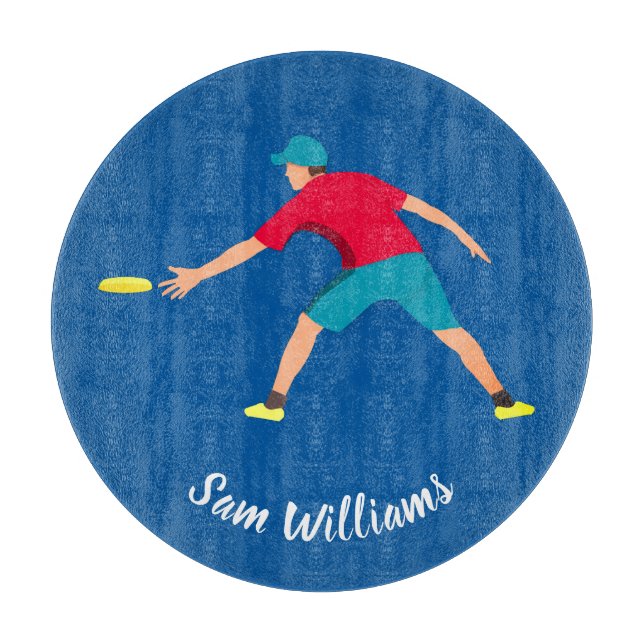 Ultimate Frisbee Schneidebrett (Vorderseite)