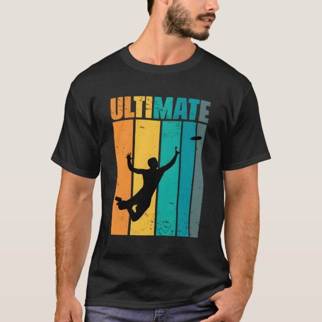 Ultimate Frisbee Team Sport Frisbee Player T-Shirt (Vorderseite)