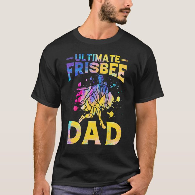 Ultimate Frisbee Vater T-Shirt (Vorderseite)