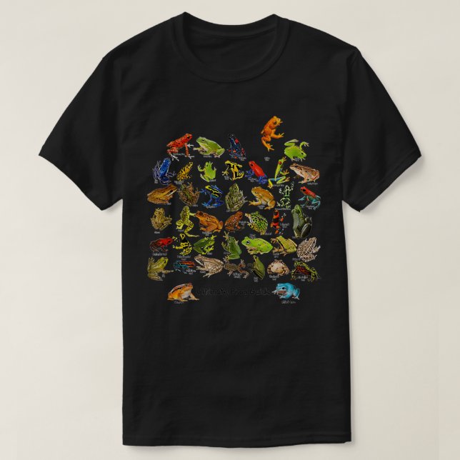 Ultimate Frog Guide Funny Frog Lover Frog Eigentüm T-Shirt (Design vorne)
