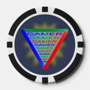 Ultimate Gamer 3 Gaming-System Farben RGB Pokerchips