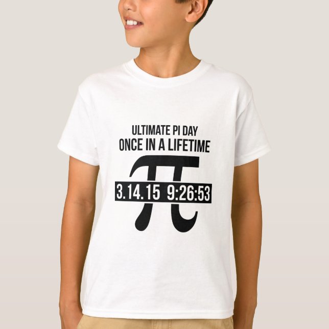 Ultimate Pi Day T-Shirt (Vorderseite)