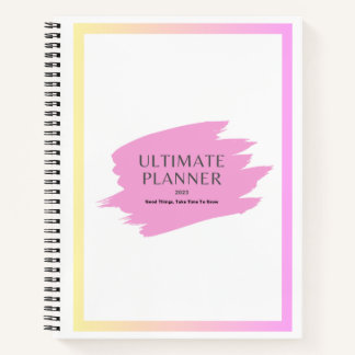 Ultimate Planner Notizbuch