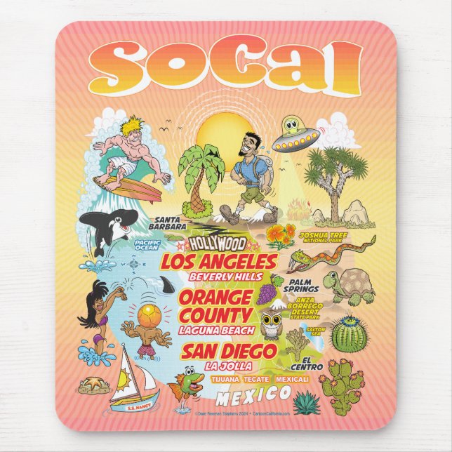 Ultimate SoCal Mousepad (Vorne)