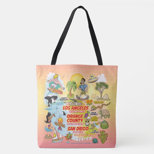 Ultimate SoCal Tote Bag Tasche (Vorderseite)