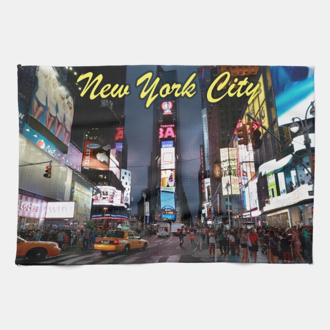 Ultimate Times Square New York Handtuch (Horizontal)