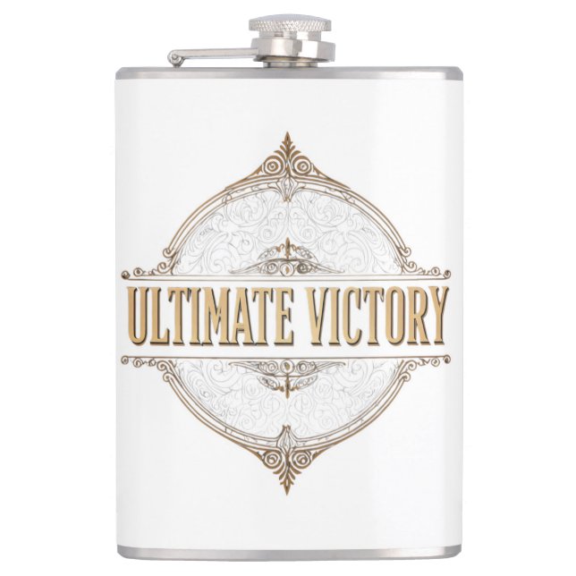 Ultimate Victory Flachmann (Vorderseite)
