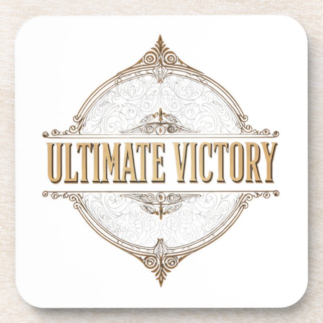 Ultimate Victory Getränkeuntersetzer (Vorderseite)
