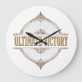 Ultimate Victory Große Wanduhr
