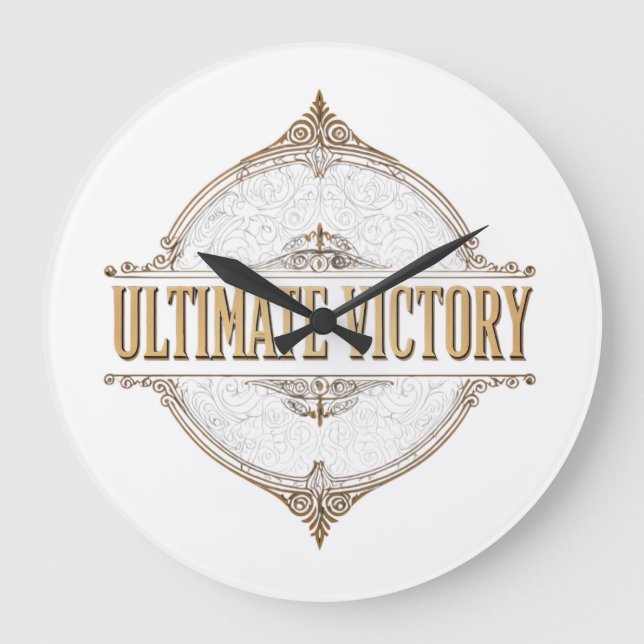 Ultimate Victory Große Wanduhr (Vorderseite)
