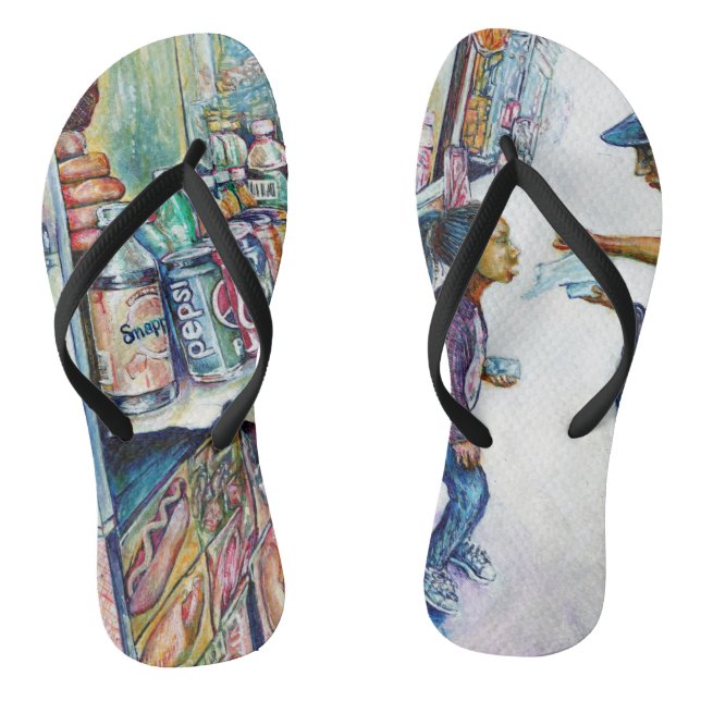 Ultimately Produces Hope Flip Flops (Fußbett)