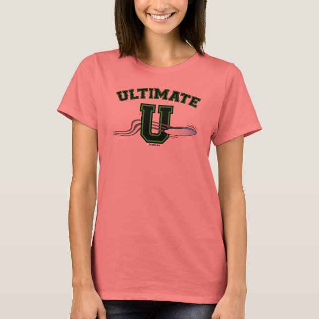 UltimateU Green Layout 2 Seite T-Shirt (Vorderseite)