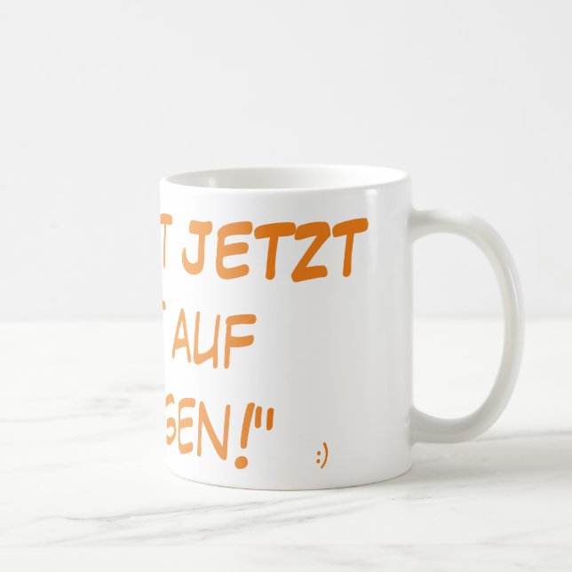ULTIMATIVE Du-hast-JETZT-Lust-auf-Joggen-Tasse! Kaffeetasse (Rechts)