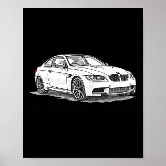 Ultimative Fahrmaschine Euro E92 Poster (Vorne)