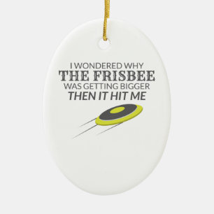 Ultimative Frisbee, warum der Frisbee immer mehr w Keramik Ornament
