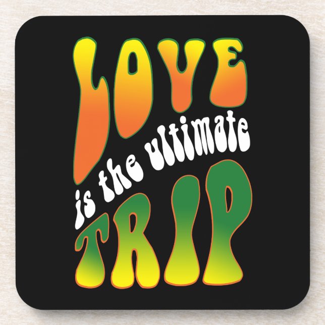 Ultimative Reise Getränkeuntersetzer (Vorderseite)