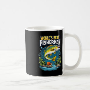 Ultimativer Fang - Bester Fischer der Welt Angelfa Kaffeetasse