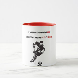 Ultimativer kanadischer Sport-Hybride: Fußball & H Tasse