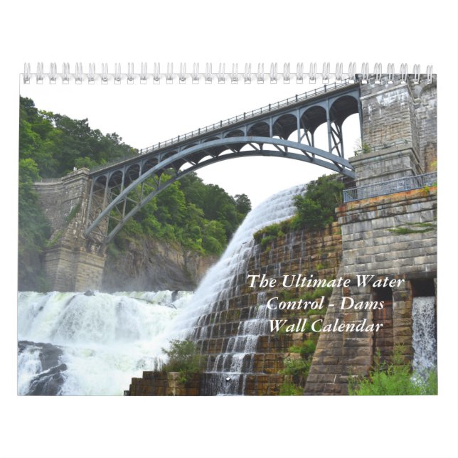 Ultime Contrôle De L'Eau - Barrages Calendrier Mur (Protection)