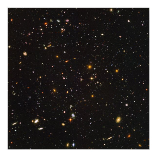 Ultra Deep Field Fotodruck (Vorne)