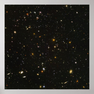 Ultra Deep Field Space Posters Poster