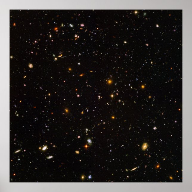 Ultra Deep Field Space Posters Poster (Vorne)