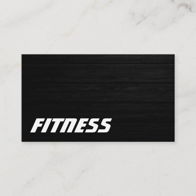Ultra-Dick-Fitness-Visitenkarte Visitenkarte (Vorderseite)