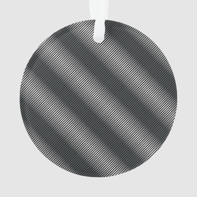 Ultra dünne schwarz-weiße Gradationslinien Ornament (Rückseite)