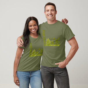 Ultra Light Pines Wandern T - Shirt