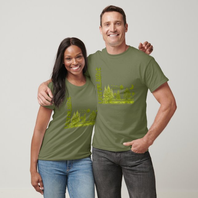 Ultra Light Pines Wandern T - Shirt (Unisex)