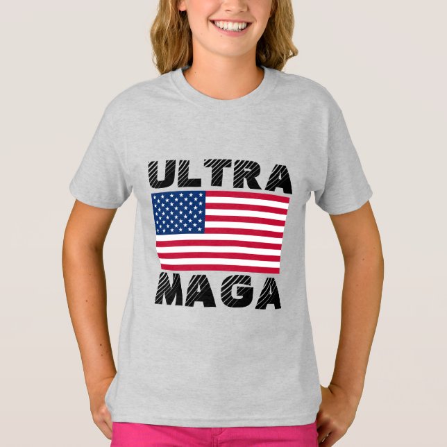 ULTRA MAGA KIDS MÄDCHEN T - SHIRT SWEATSHIRTS (Vorderseite)