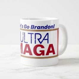 Ultra Maga Let's Go Brandon Jumbo-Tasse