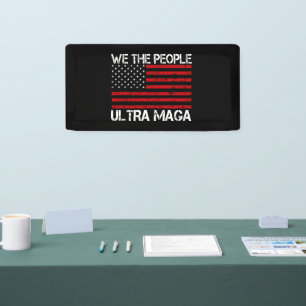 Ultra Maga Pro Trump 2024 Funny Republikaner Banner