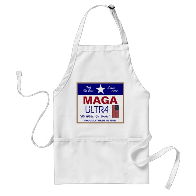 Ultra Maga T - Shirt Schürze (Vorne)