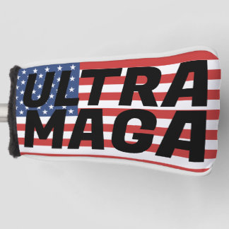 ULTRA MAGA TRUMP GOLFKOPFDECKEL GOLF HEADCOVER