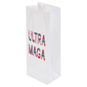 Ultra MAGA Trump Patriotische Republikanische Kons Geschenktüte Für Weinflaschen