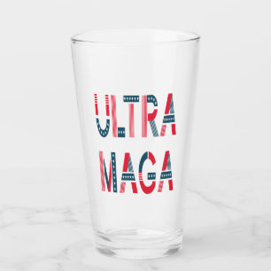Ultra MAGA Trump Patriotische Republikanische Kons Glas