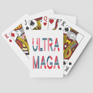 Ultra MAGA Trump Patriotische Republikanische Kons Spielkarten