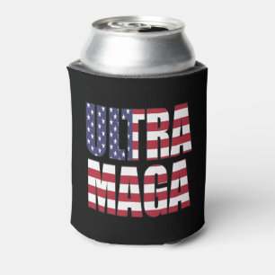 Ultra MAGA Trump Unterstützer 💡 Great Again USA Dosenkühler