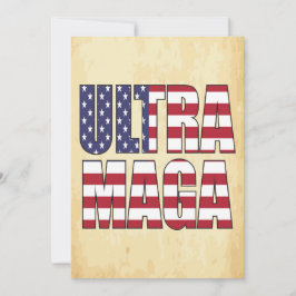 Ultra MAGA Trump Unterstützer 💡 Great Again USA Einladung
