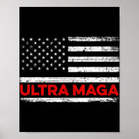 Ultra Maga United State-Flagge