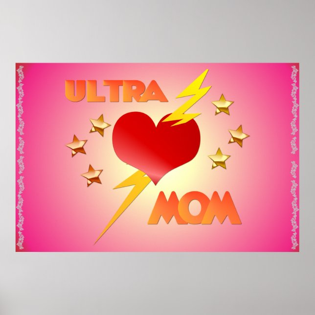 Ultra-Mama-Poster Poster (Vorne)