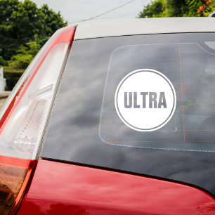 Ultra-Marathon,Langstreckenläufer, Rennen, Fensteraufkleber