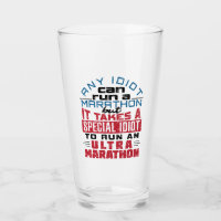 Ultra Marathon Runner jeder Idiot kann laufen