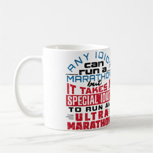 Ultra-Marathonläufer Ultramarathon-Laufen Lustig Kaffeetasse